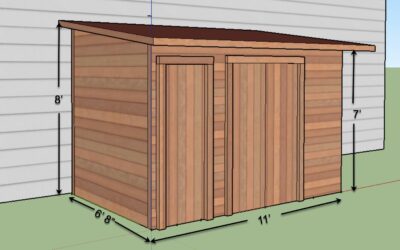 Rich & Katie’s Shed I: A Shed Design that Solves a Problem