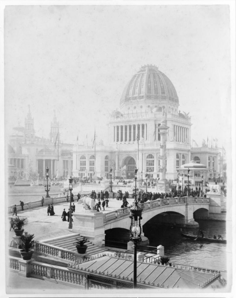 Library of Congress photo of Jackson Park in 1893