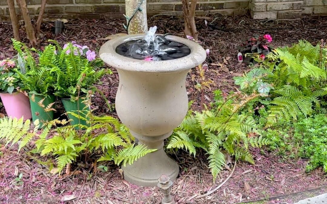 Epic DIY Gardening: Build a Fountain