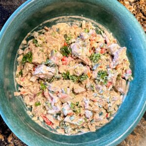 Chopped Seared Tuna Salad