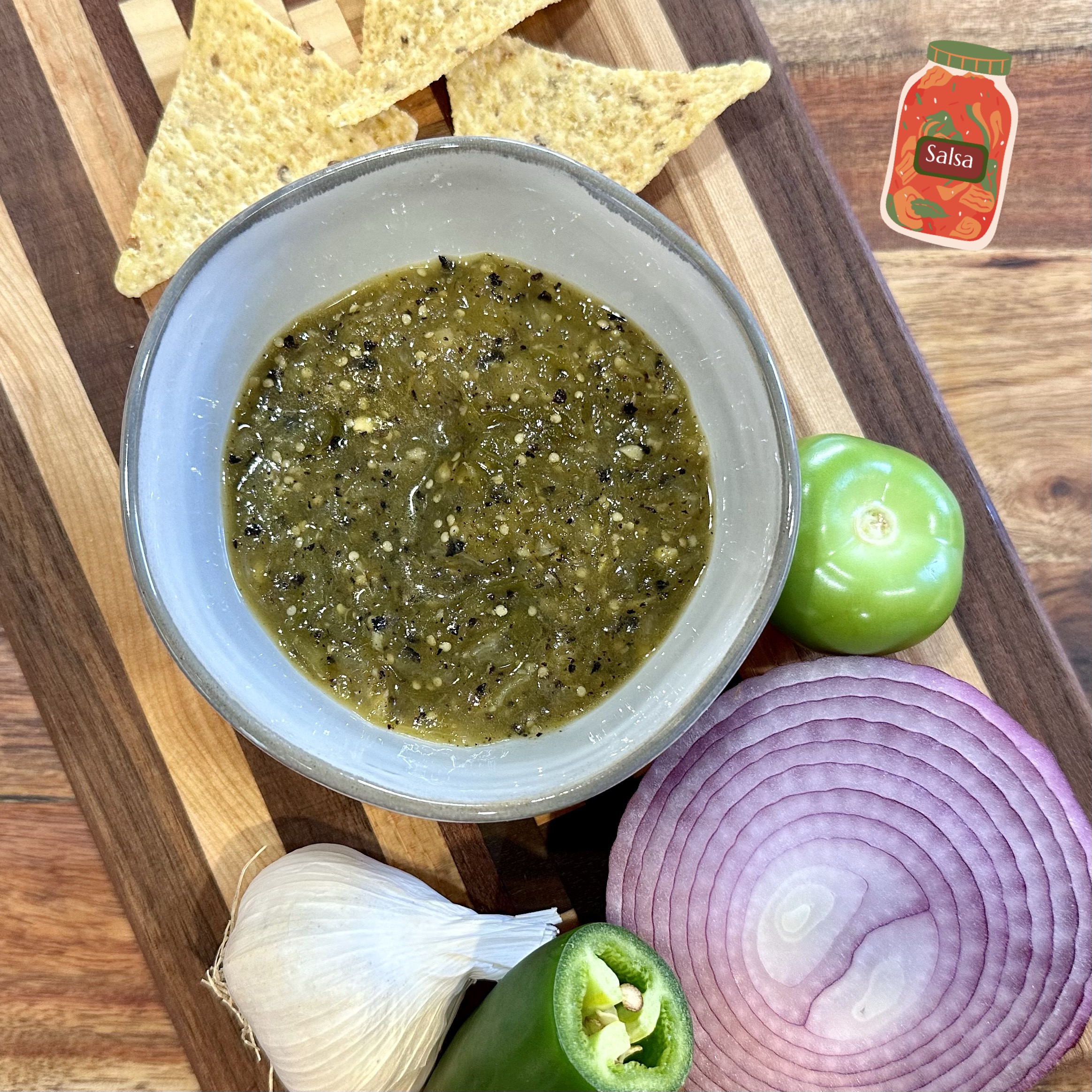 Fire Roasted Salsa Verde 