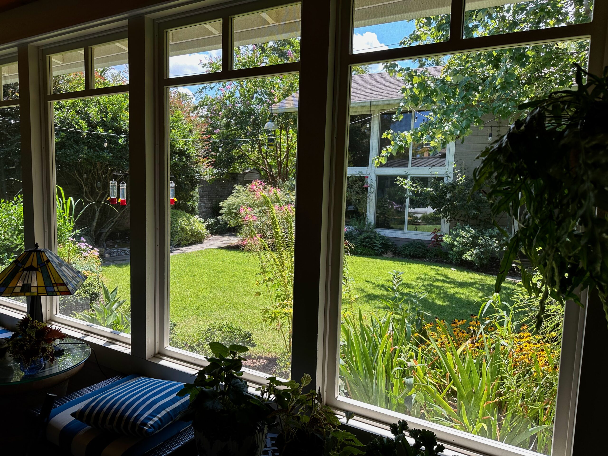 View of the Refuge from the Screened Patio