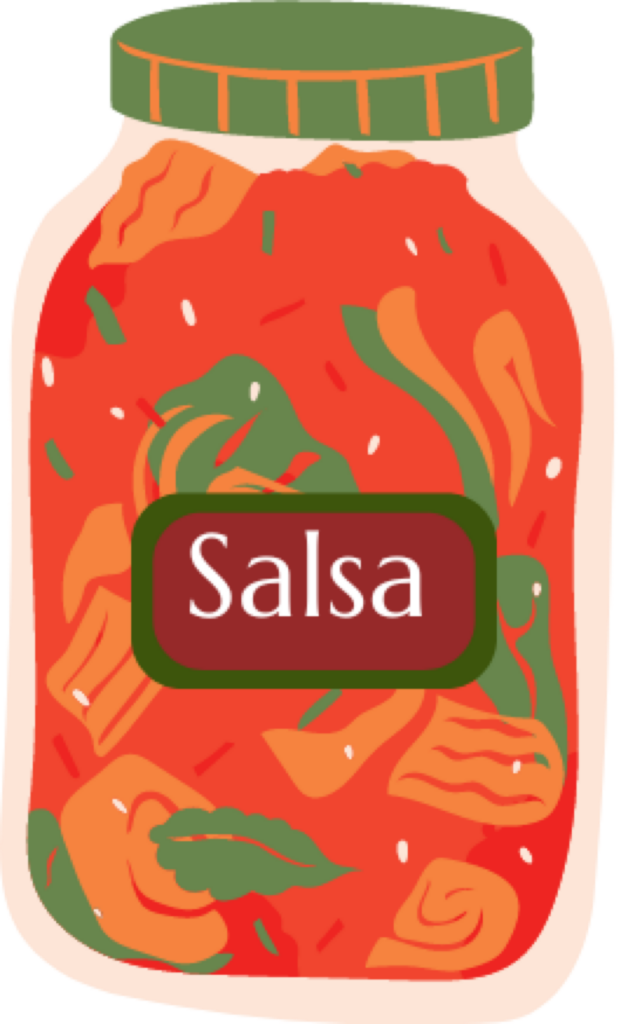 Salsa Sticker